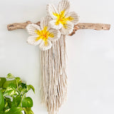 Frangipani Flower Wall Hanging