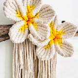 Frangipani Flower Wall Hanging