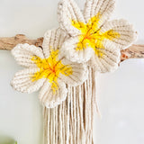 Frangipani Flower Wall Hanging