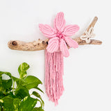 Water Lily Flower Wall Hanging