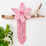 Water Lily Flower Wall Hanging