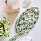 Tissue Box Storage Basket Square