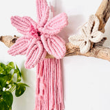 Water Lily Flower Wall Hanging
