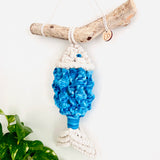 Fish Macrame Wall Hanging "Ocean"