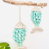 Fish Macrame Wall Hanging "Tidal"