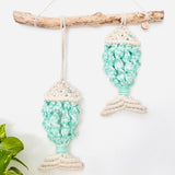 Fish Macrame Wall Hanging "Tidal"