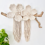 Duo of Flower Wall Hanging