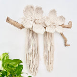 Duo of Flower Wall Hanging