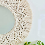 Macrame Wall Mirror