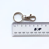 Alloy Swivel Keychain with Lobster Clasp