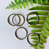 Silver Steel Metal O-Ring 38mm
