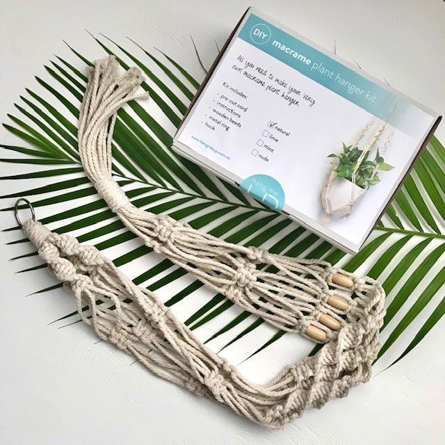 diy plant hanger kit DIY Macrame Plant Hanger Kit – Hang Me U.P