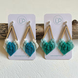 "Reddell" Macrame Kite Earrings