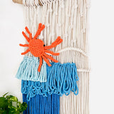 "The Crab“ Macrame Wall Hanging