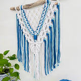 "Ocean“ Macrame Wall Hanging