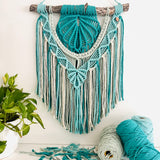 "Ocean Breeze“ Macrame Wall Hanging