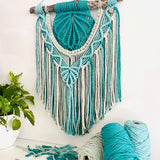 "Ocean Breeze“ Macrame Wall Hanging