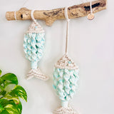 Fish Macrame Wall Hanging "Tidal"