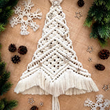 Macrame Christmas Tree - Natural
