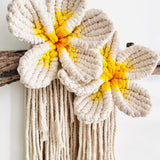Frangipani Flower Wall Hanging