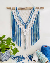 Load image into Gallery viewer, &quot;Ocean“ Macrame Wall Hanging
