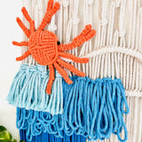 "The Crab“ Macrame Wall Hanging