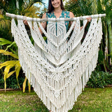 "Barred Creek" Macrame Wall Hanging