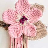 "Pink Meadow" Flower Wall Hanging