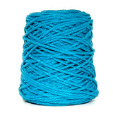 Cotton Cord 3ply 5mm Aquamarine