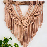 "Sandy Shapes“ Macrame Wall Hanging