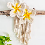 Frangipani Flower Wall Hanging