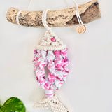 Fish Macrame Wall Hanging "Sweet Sunrise"