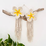 Frangipani Flower Wall Hanging