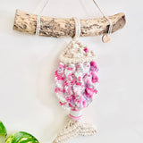 Fish Macrame Wall Hanging "Sweet Sunrise"