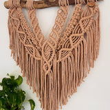 "Sandy Shapes“ Macrame Wall Hanging