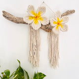 Frangipani Flower Wall Hanging