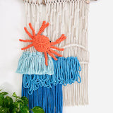 "The Crab“ Macrame Wall Hanging