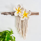 Frangipani Flower Wall Hanging