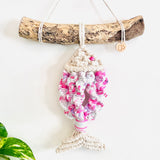 Fish Macrame Wall Hanging "Sweet Sunrise"