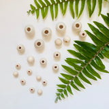 Natural Wooden Beads Round 18mm