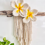 Frangipani Flower Wall Hanging