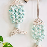 Fish Macrame Wall Hanging "Tidal"