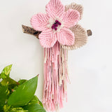 "Pink Meadow" Flower Wall Hanging