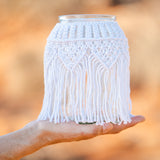 Macrame Mason Jars - set of 3