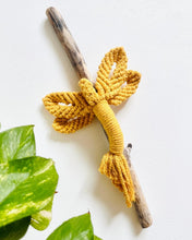 Load image into Gallery viewer, Mustard Dragonfly on Driftwood
