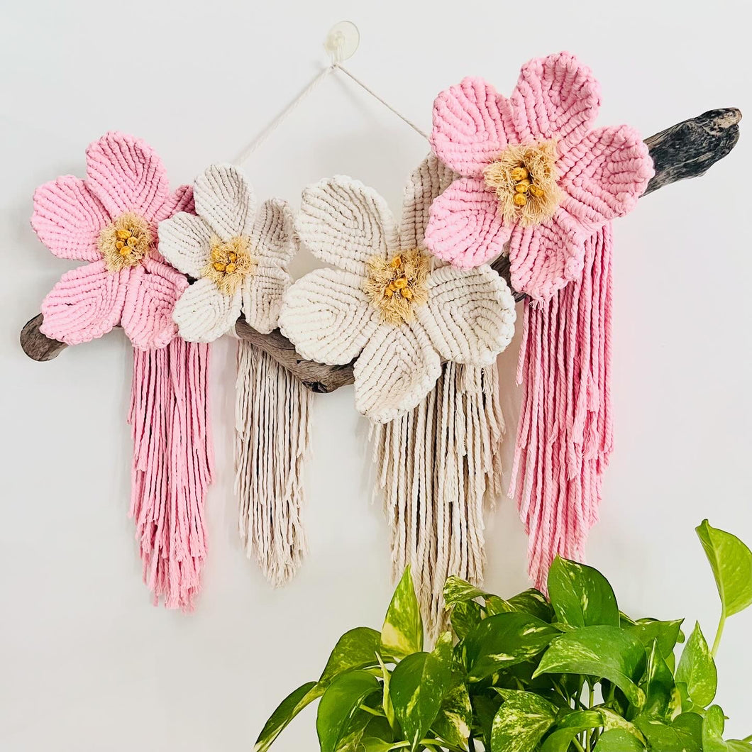 Rose Flower Wall Hanging