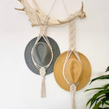 Double Hat Hanger on Deer Antler