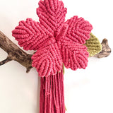 "Hibiscus" Flower Wall Hanging