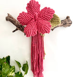 "Hibiscus" Flower Wall Hanging