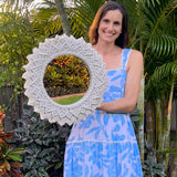 Macrame Wall Mirror Large
